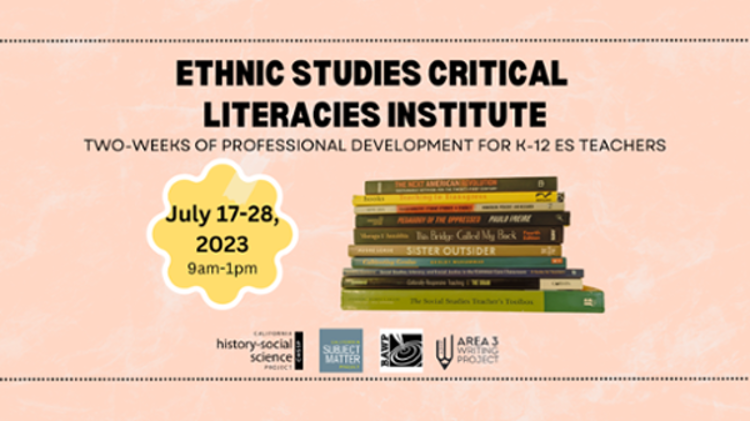 Critical Literacies Institute Banner
