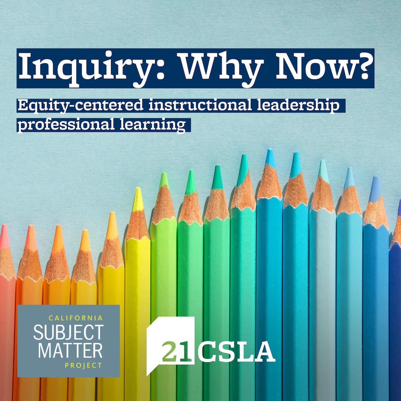 Inquiry: Why Now? At UC Riverside Logo